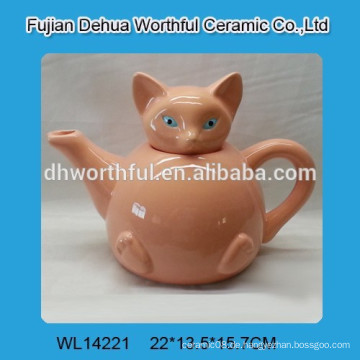 Großhandel Keramik Teekanne mit Fuchs Muster